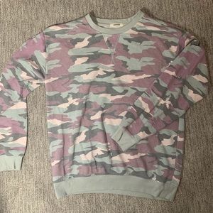 Garage Army Print Crewneck